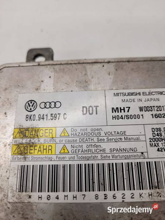 PRZETWORNICA BI XENON AUDI A4 B8 A5 Q5 Przystajń