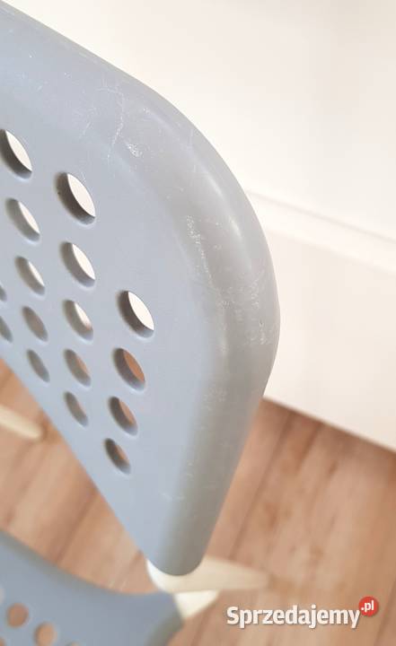 Szare krzesło Ikea 38cm Ruda Śląska sprzedam