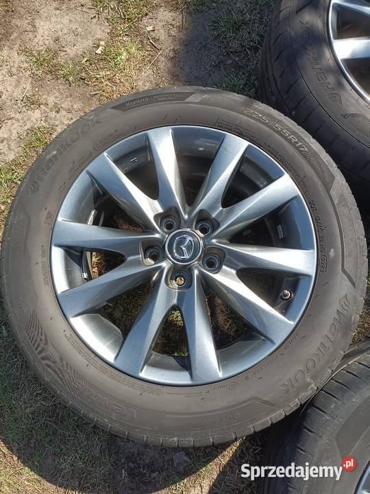 Koła letnie Mazda 17 5x1143 Hankook 22555 R17 sprzedam