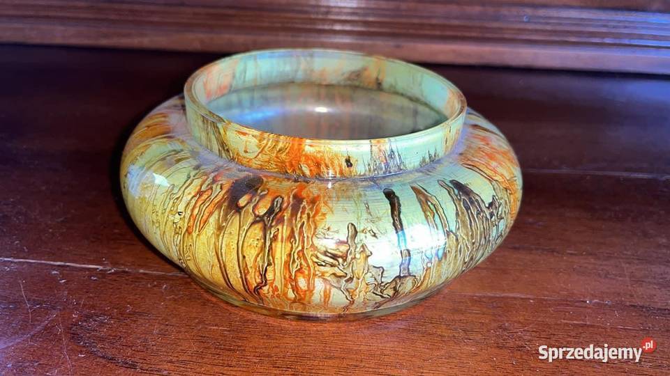 Wazon Szkło Nie znam tej fabryki szkła