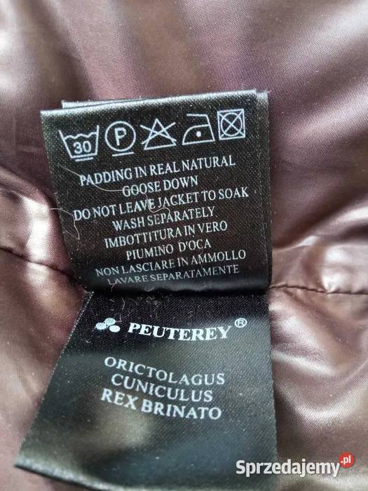 Super damska kurtka puchowa zimowa Peuterey r 42 Osieczna sprzedam