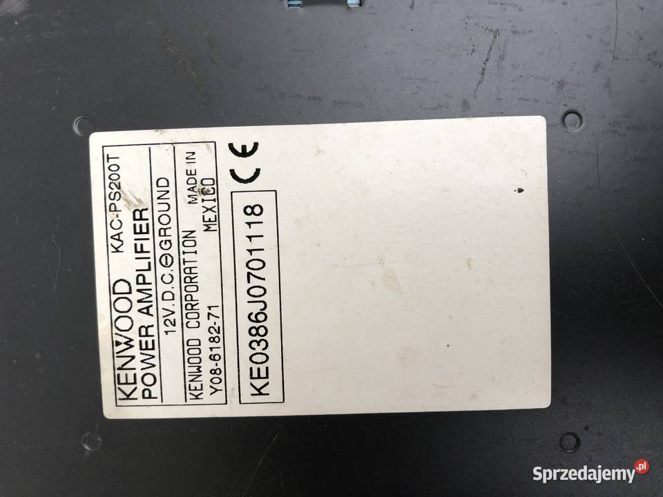 wzmacniacz samochodowy Kenwood KAC200T