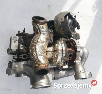 Turbosprężarka VW 30 TDI BITURBO 059145016Q Zawieszenie silnika Suchedniów