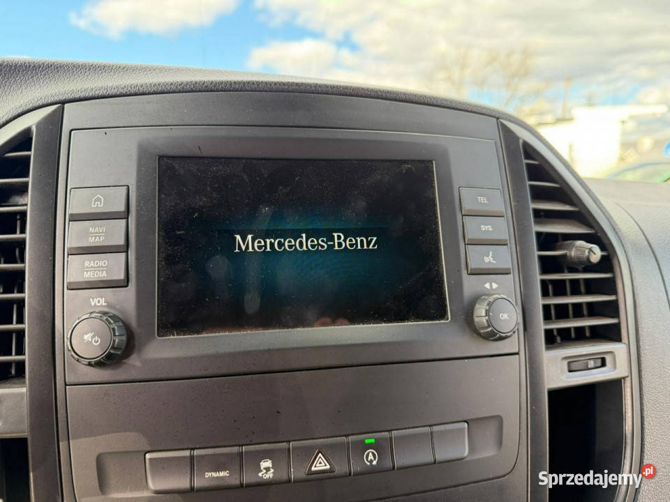 Mercedes Vito extralong automat navi kamera elektryczne lusterka wielkopolskie Zbąszyń
