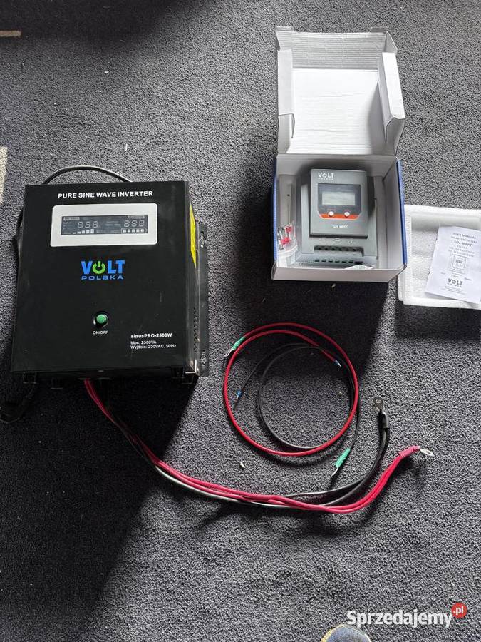 Przetwornica Volt sinus Pro 2500W i regulator
