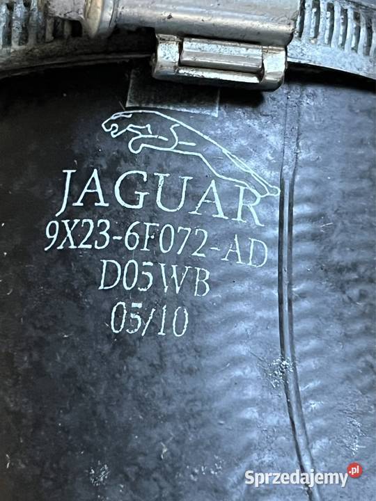 Rurawąż turbo intercoolera Jaguar xr30 d