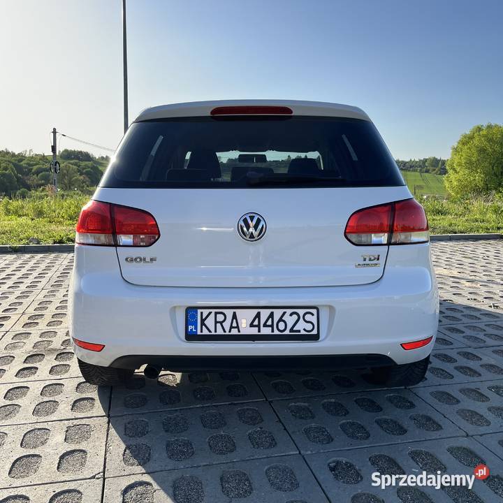 Volkswagen Golf VI biały Stan Kraków