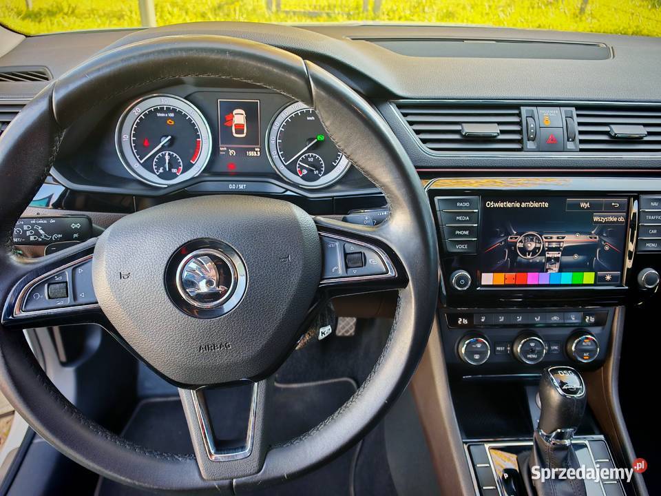 Skoda Superb III 20 TDI LaurinKlement Salon elektrochrom. lusterko wst. Częstochowa