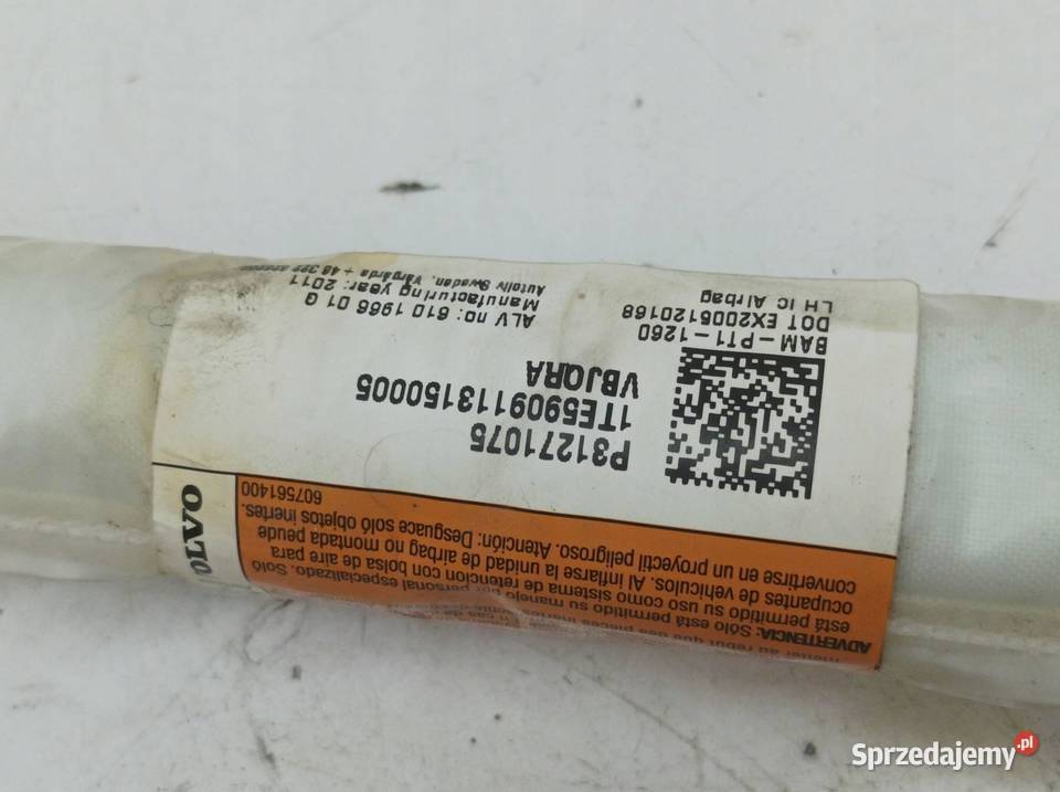 KURTYNA LEWA PRAWA KOMPLET Volvo C30 I 20062013