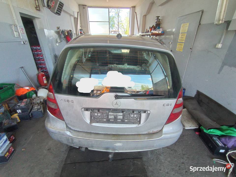 MercedesBenz A 180 CDI 80 kW 2004 r dawca części Szklarka Myślniewska