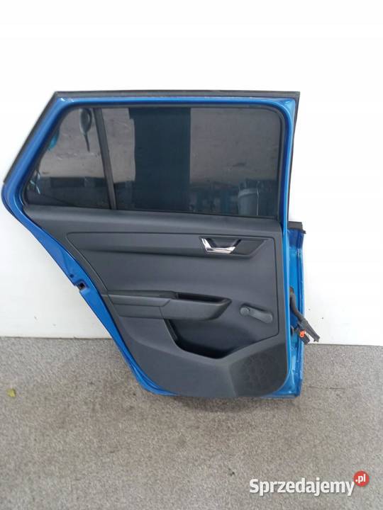 DRZWI LEWE TYŁ HB NIEBIESKIE Skoda Fabia III świętokrzyskie