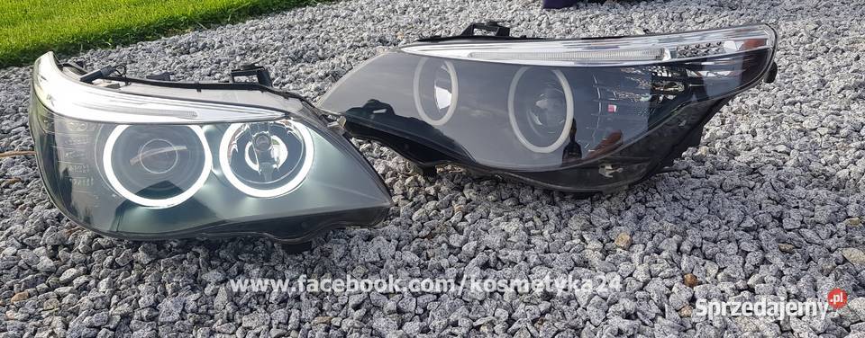 Reflektory lampy HELLA BMW E60 E61 LIFT Bi Led opolskie Kielcza