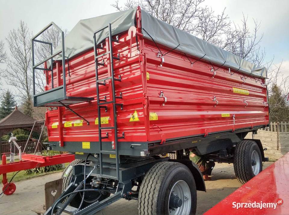 Techmont Przyczepa dwuosiowa PTD16 12 t Białystok