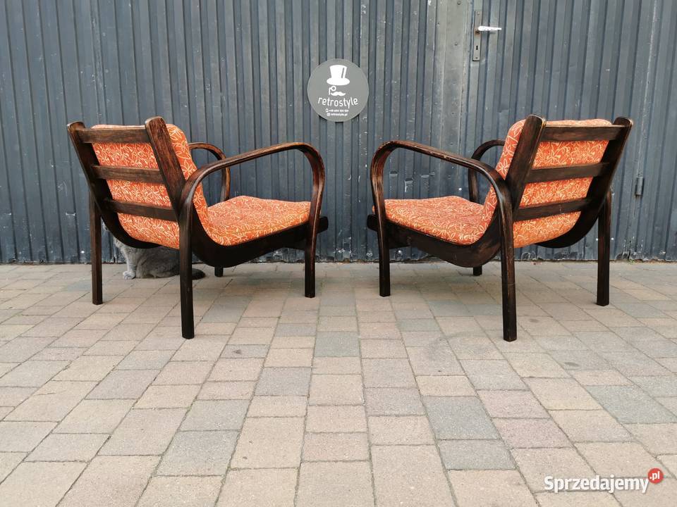 Fotel Art Deco Kropek Koelka Czechosłowacja lata Pogórze