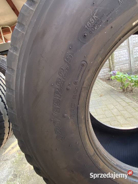 Opony ciężarowe 42565 r225 2020r naczepa ciągnik Gubin