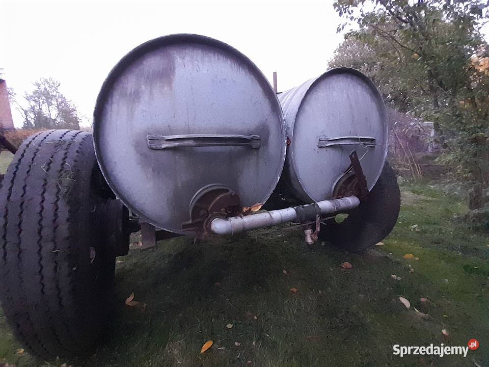 Beczkowóz BR6A beczka beczki 2 sztuki 630 litrów Dąbrowa Górnicza