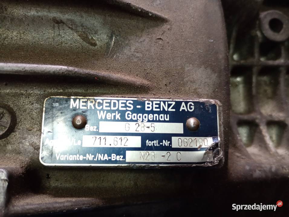 Skrzynia biegów z przystawką Mercedes sprinter Skrzynie biegów manualne Świeradów-Zdrój