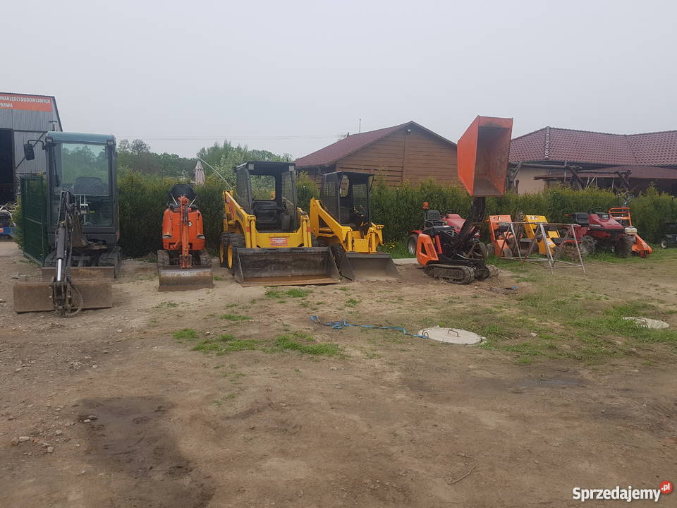 wynajem maszyn budowlanych ładowarka