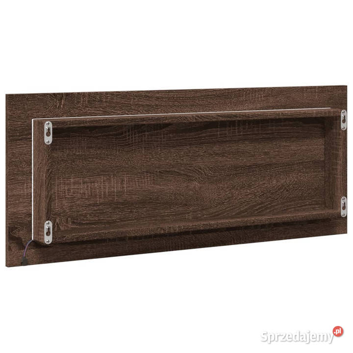 Lustro łazienkowe z LED brązowy dąb 100x85x37 Warszawa sprzedam