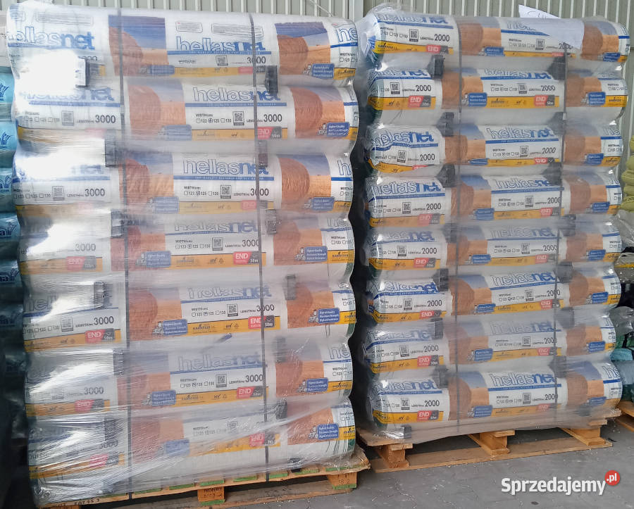 Siatka rolnicza Hellasnet 125x3000 do pras słomy Bydgoszcz