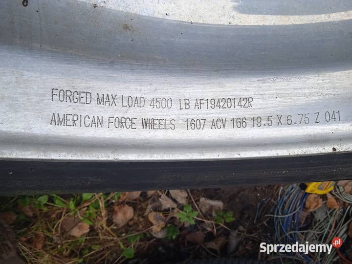 DEKIEL KAPSEL FELGI FORD 195x675 AMERICAN FORCE pomorskie Mojusz