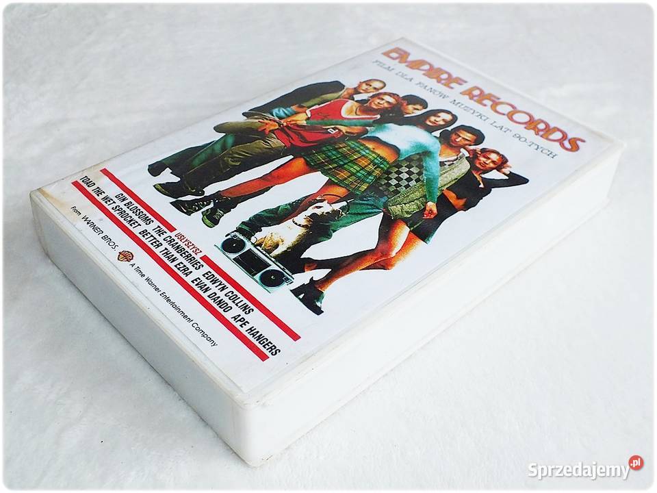 Kaseta VHS Empire Records Film na Video ORYGINAŁ lubuskie Żary sprzedam