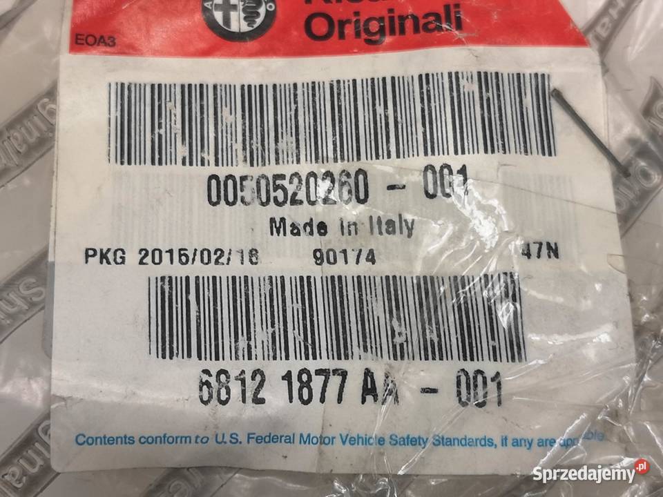 ZESTAW NAPR LAMPY PR PRZÓD ALFA ROMEO GIULIETTA