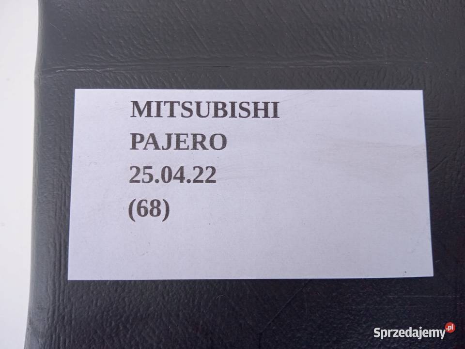KANAŁ NAGRZEWNICY MITSUBISHI PAJERO SPORT II Nowy Tomyśl