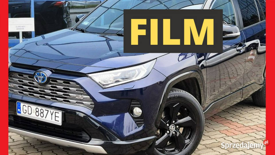 Toyota RAV4 GWARANCJA 25 HYBRYDA 4x4 selection światła do jazdy dziennej Warszawa