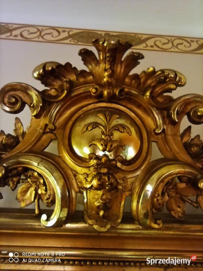 Lustro z konsolą barok Gdańsk