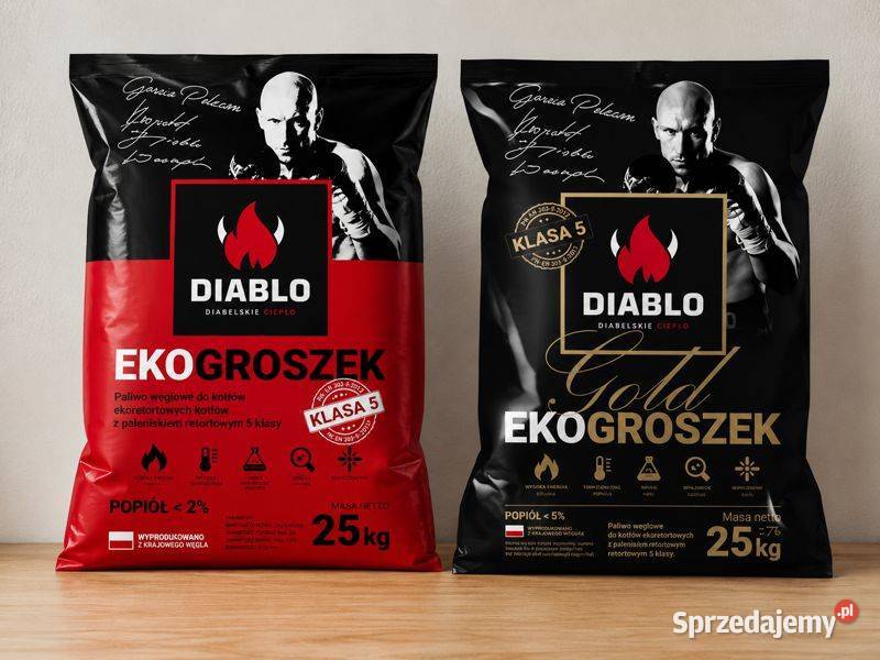 Ekogroszek DIABLO DIABLO PREMIUM wysoka jakość Żnin