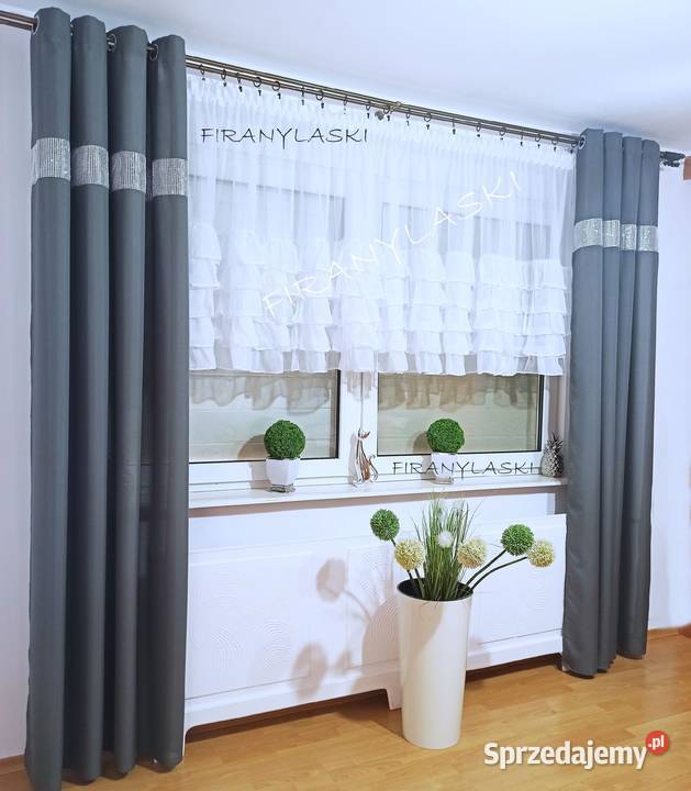 Firana do pokoju salonu kuchni firanki falbanki