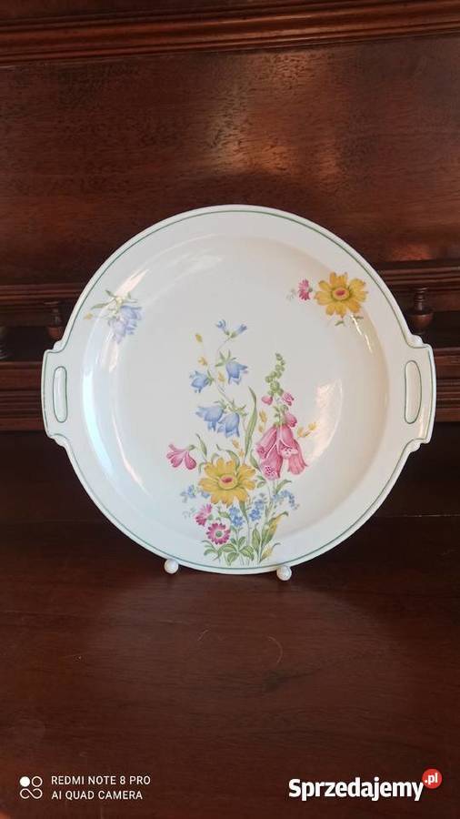 Półmisek Carl Tielsch Syg z lat 193444 Porcelana i szkło Gdańsk
