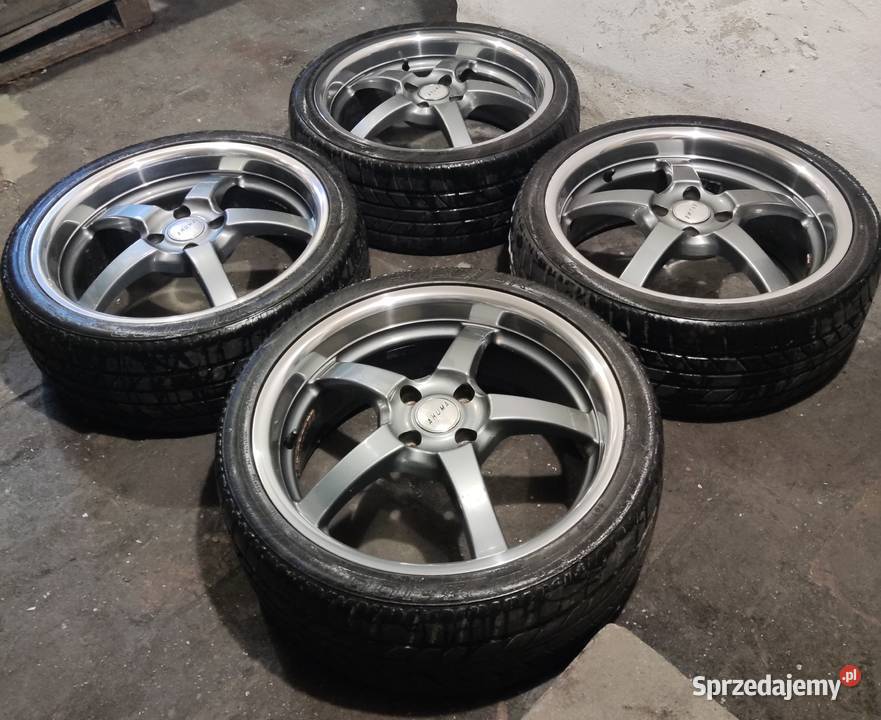 Japońskie felgi AKUMA N32 17 4x100 polerowane opolskie Opole sprzedam