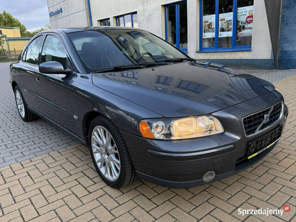 Volvo S60 Volvo S60 24D5 Lift 2005r Półskóra nieuszkodzony