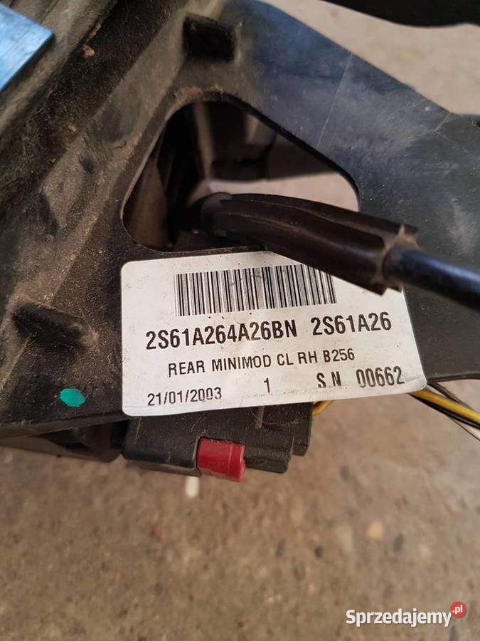 FORD FIESTA MK6 ZAMEK TYL PRAWY TYLNY PRAWY Turkowice