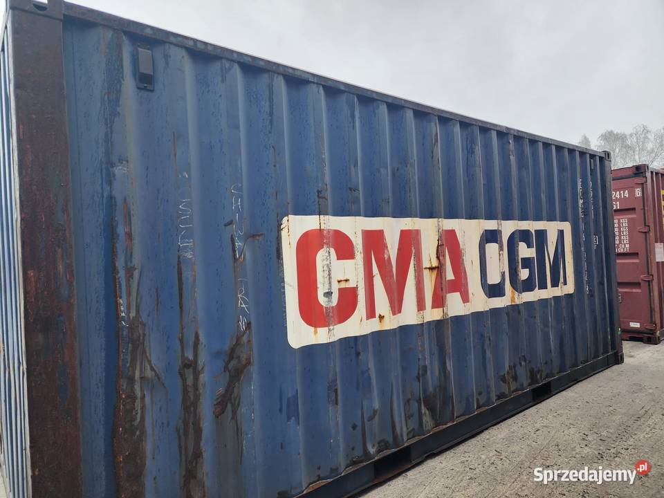 Kontener morski magazynowy 20DV 6 metrowy Łomianki