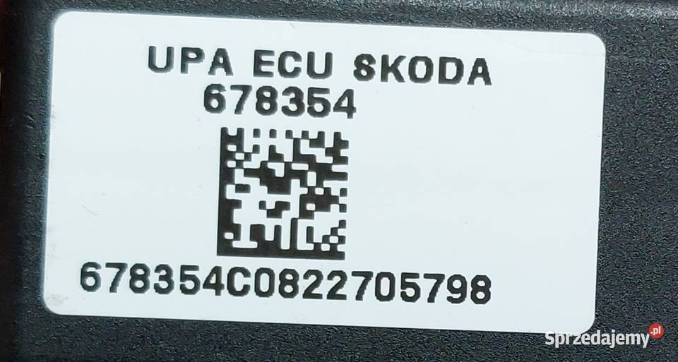 MODUŁ STEROWNIK PARKTRONIC PDC A8 D3 OCTAVIA II Mielęcin