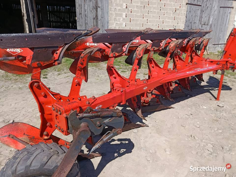 Pług 5 skibowy obrotowy kuhn multi master 122 Pługi pomorskie Skrzydłowo