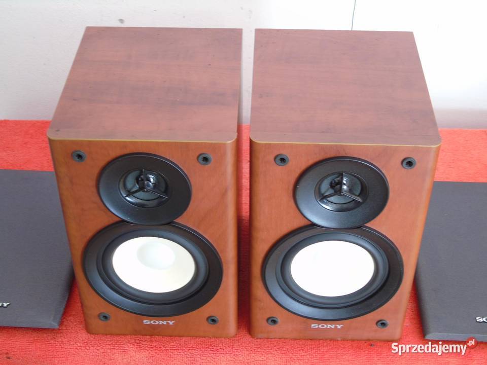 Kolumny stereo Sony SSCNEZ50 śliczne i sprawne Słuchawki i głośniki