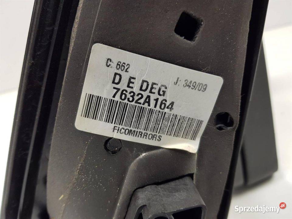 LUSTERKO PRAWE MITSUBISHI COLT 5 PIN 7632A164 Lipno sprzedam