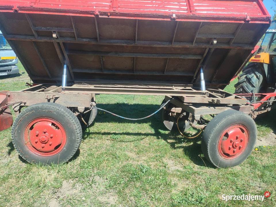 Przyczepa wywrotka 6 ton wywrot kiper pomorskie Sztum
