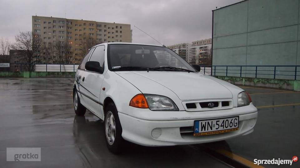 Subaru Justy II GX 4x4 manualna Justy Warszawa