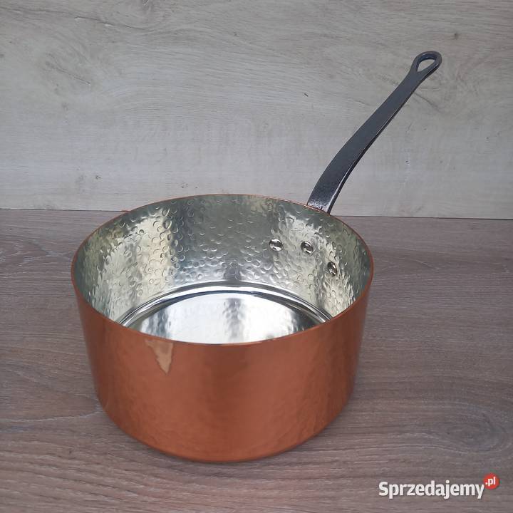 Miedziany garnek miedziane rondle 5 sygnowane Garnki i szybkowary Warszawa