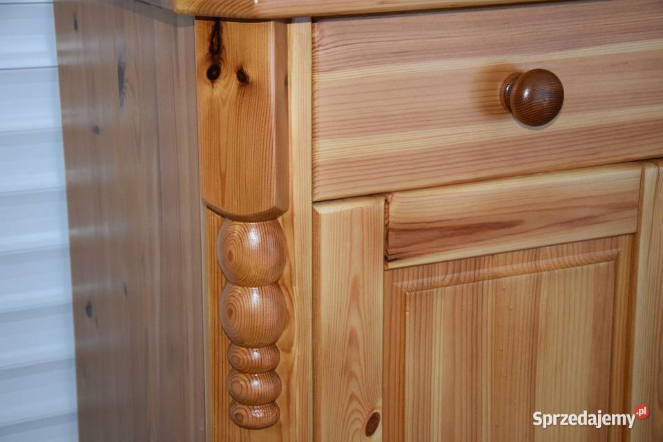 komoda z drewna sosnowego nowa warmińsko-mazurskie