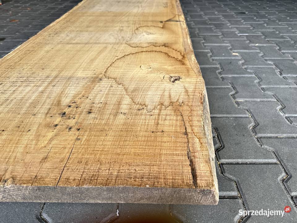 Deska dębowa Slab dębowy na blat 3100x750 mm 1 Łabuńki Pierwsze