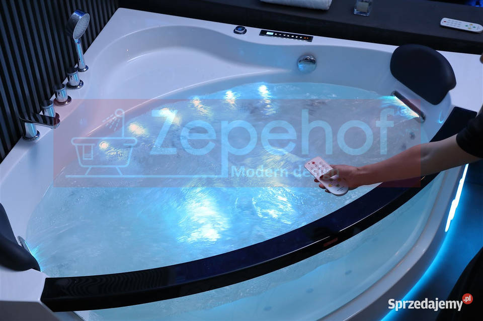 Wanna z hydromasażem EB375 narożna Grabówka sprzedam