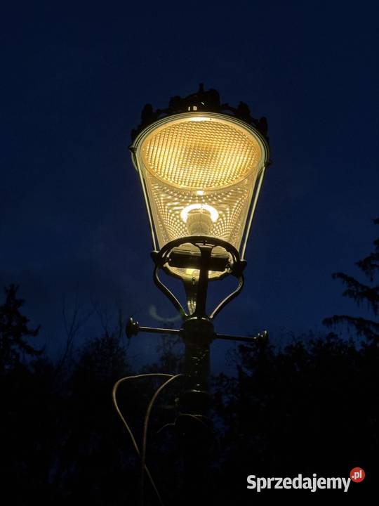 Latarnia lampa Selux Germany aluminium nowa Długopole-Zdrój