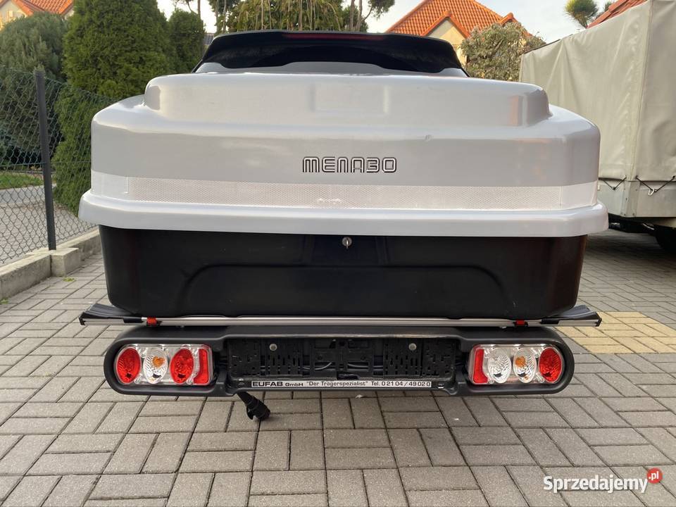 Bagażnik na trzy Rowery Menabo z boxem 330 l Rzeszów