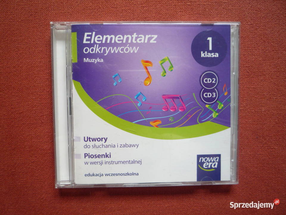 Muzyka Klasa 1 Podręcznik 2 Płyty CD edukacja wczesnoszkolna Szczecin